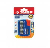 Набор бит Ph,Pz,Hex в боксе, Cr-Mo сталь, с магнит.адаптером, 11 пр.