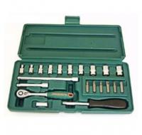 Набор торцевых головок 1/4" 4-13 мм, 21 предмет 047533