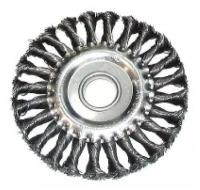 Щетка дисковая d 22, 2/125 сталь витая