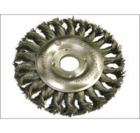Щетка № 125, d 125/22,2 круглая, витая д/УШМ