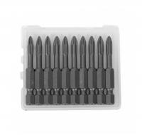 Бита Expert, торсионная, кованая, обточенная, Cr-Mo сталь, Е 1/4", РН1, 50мм, 10шт