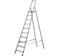 Лестница-стремянка алюминиевая, 10 ступеней
