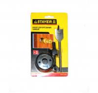 Пила кольцевая для врезания замков 54-22 мм, в наборе (3 шт)