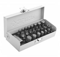 Набор бит в мет.боксе, со спец.профилями, адаптером, 32 пр.