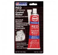 Герметик прокладка красный 85гр. ABRO (США) (11-AB-R)
