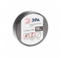 Изолента Эра 15 мм х 10 м черная