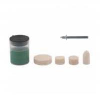 Мини-набор ЗУБР: круг 12,5x9,0мм 2шт,25х6,0, 10x19,0мм,оправка d 3,2,L38мм