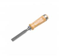 Стамеска-долото полукруглая с дерев. ручкой, хромованадиевая сталь 10 мм