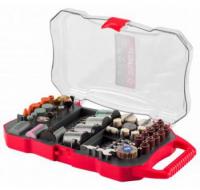 Набор мини-насадок ЗУБР для гравировальных машин, 208 предметов