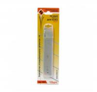 Лезвия сменные для ножей 18 мм (14сегментов), 10 шт