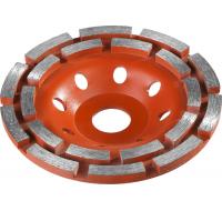 Чашка алмазная сегментная двухрядная, 125мм