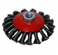 Щетка дисковая d 22, 2/115 сталь витая