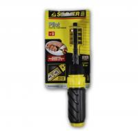 Отвертка "Profi" Pilot реверсивная, эргономичная ручка + 8 бит