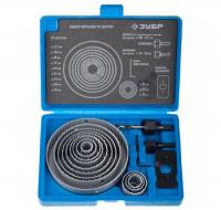 Пила кольцевая по дереву 19-64 мм, в наборе (11 шт)