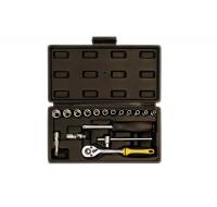 Набор головок 1/4" 17 предметов