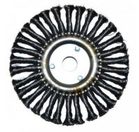 Щетка дисковая для УШМ d 22, 2/200 сталь витая