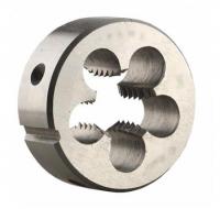 Плашка М10х1.5 "Мастер" круглая ручная, сталь 9XC