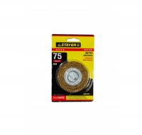 Щетка д/дрели, Плоская, 75 мм