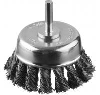 Щетка д/дрели, Чашка, 75 мм, усиленная