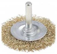Щетка для дрели,стальная со шпилькой 80 мм