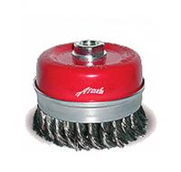 Щетка № 014, d 100, М14, чашка с кольцом, витая