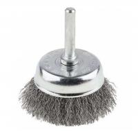 Щетка № 062, d 63, чашка, гофрированная д/дрели