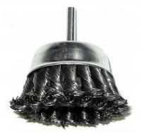 Щетка № 065, d 75, вогнутая, витая, д/дрели