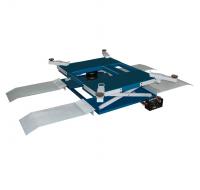 Подъемник пневматический с лапами 2.5т