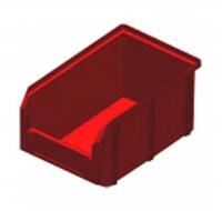 Упаковка пластиковых ящиков объем 3,8л (32шт, упак.), красные