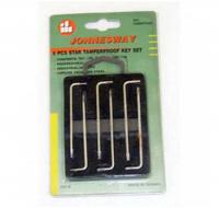 Набор угловых шестигранников "TORX"  T4-T9, 6 предметов 047101