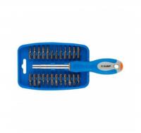 Набор отверток "Эксперт" с магнитным адептером+биты, 25 пр.