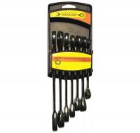 Набор ключей комбинированных с трещ.набор 10-22, 7шт