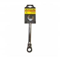 Ключ гаечный комбинированный 14 х 14 мм с шарниром, трещоткой