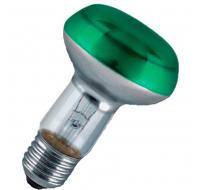 Лампа накаливания Concentra R63 40W Е27 зеленый