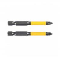 Бита Indusrtie торсионная, обточенная, для механизированного инструмента, PZ2, 65мм, 2шт