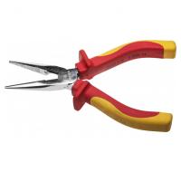 Тонкогубцы "ПРОФИЭЛЕКТРИК", диэлектрические, двухкомпонентная маслобензостойкая рукоятка, до ~1000В