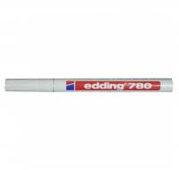 Маркер пеинт (лак) Edding E-780/49 белый, 0.8 мм