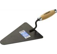 Кельма бетонщика с деревянной услиненной ручкой