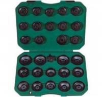 Комплект чашек для съема масляных фильтров 65-120 мм,30 предметов 047556