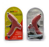 Пистолет термоклеевой 8873, d 7-8мм, 20W