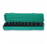 Набор торцевых головок ударных 6гр. 1/2" 10-24 мм, 11 предметов 047183