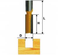 Фреза пазовая прямая d 35 х 32 мм, хв.12 мм