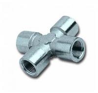 Переходник 1254/4 250/4 крест FFFF 1/2*