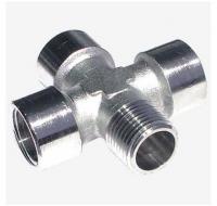 Переходник 1259/2 253/2 крест FFFM 1/4"