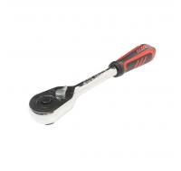 Трещотка 1/2" 36 зубца, 257 мм, резиновая рукоятка