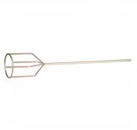 Миксер 100х590 мм, Профи, оцинкованный для гипсовых смесей и наливных полов