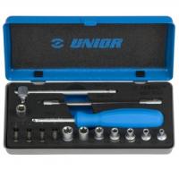 Набор головок торцевых  и бит 1/4, 19пр.